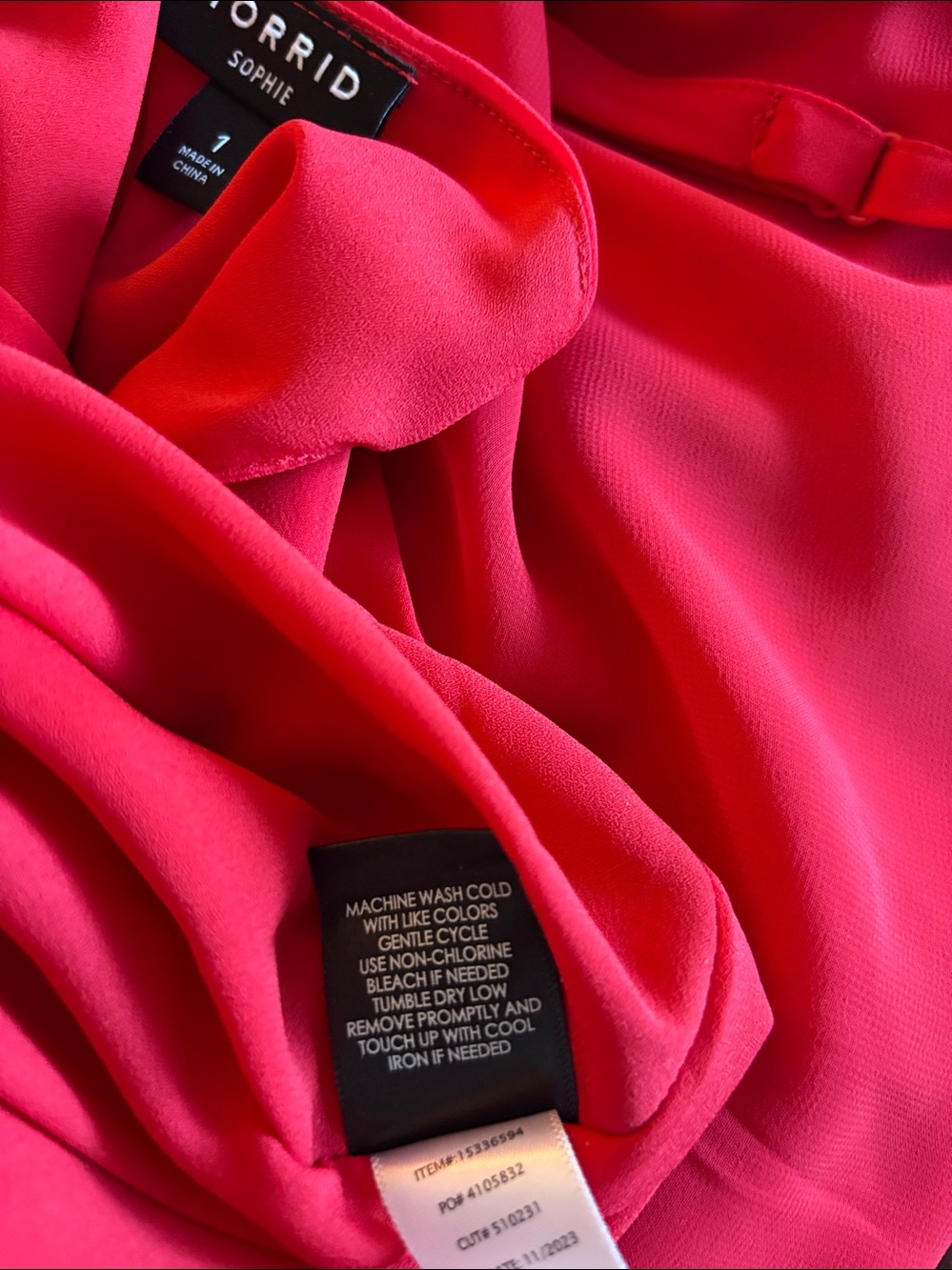Plus Size Red Swing Tank - Picture 8 of 8